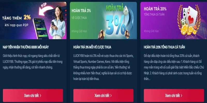 Biểu tượng sự kiện đặc biệt, khuyến mãi độc quyền 7clubs